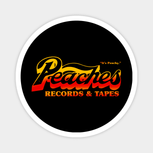 Peaches Records & Tapes 1975 Magnet